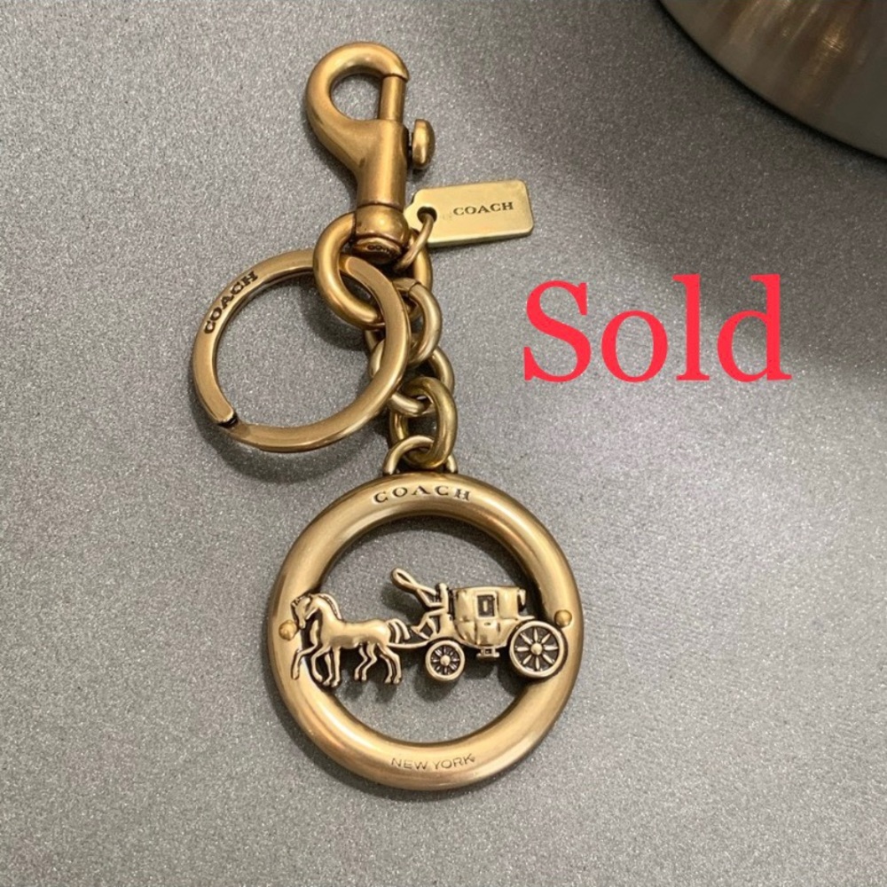 Coach key chain